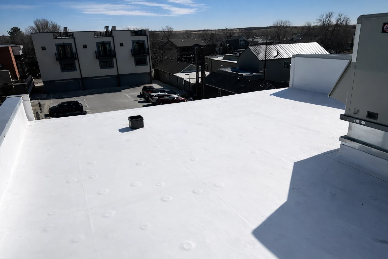 White EPDM Roofing in Fort Smith, AR